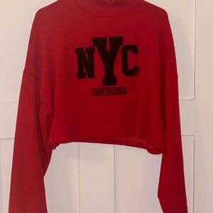 Express Red NYC Sweatshirt
